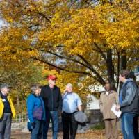 a campus tour by the Lake buildings.